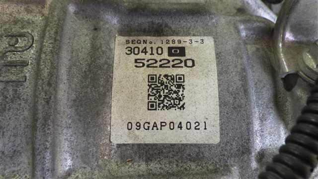 Automatic Transmission TOYOTA Ractis 2009 DBA-SCP100 3040052150 - Image 3